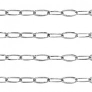 DQ Metal belcher chain anchor cable 7x3mm Antique silver